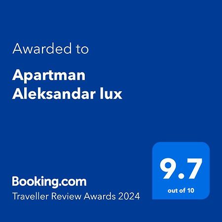 Apartman Aleksandar Lux Palic Ngoại thất bức ảnh